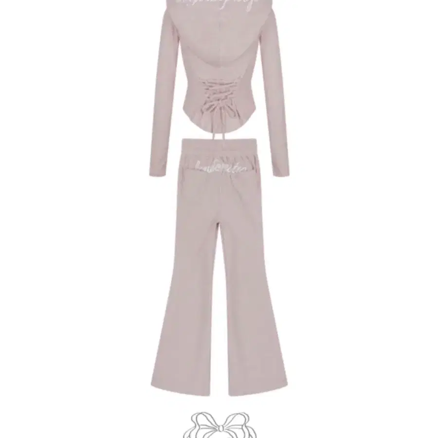 클라우드이모션 퍼피 벨로아 후드집업세트 puppy velour hood zip-up + pants SET