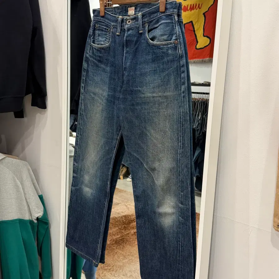 90-00s Edwin 에드윈 505SXR 셀비지 데님 팬츠 (28) (made in Japan)