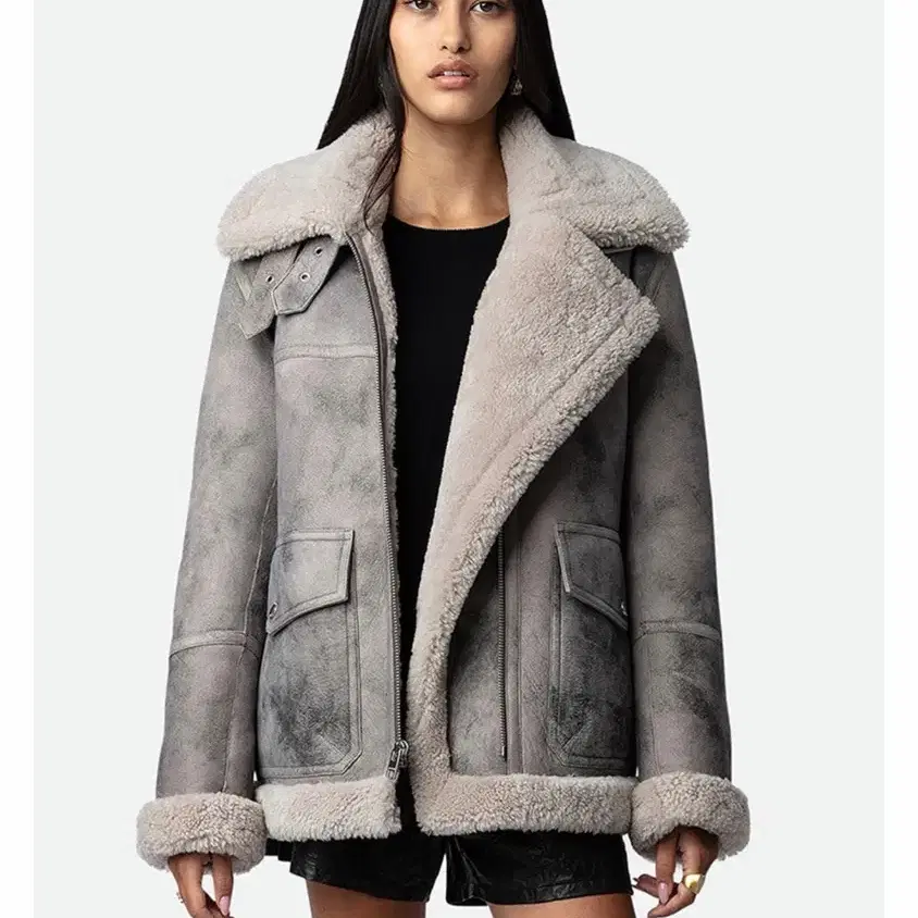 쟈딕앤볼테르 무스탕 코트 Kain Shearling Coat