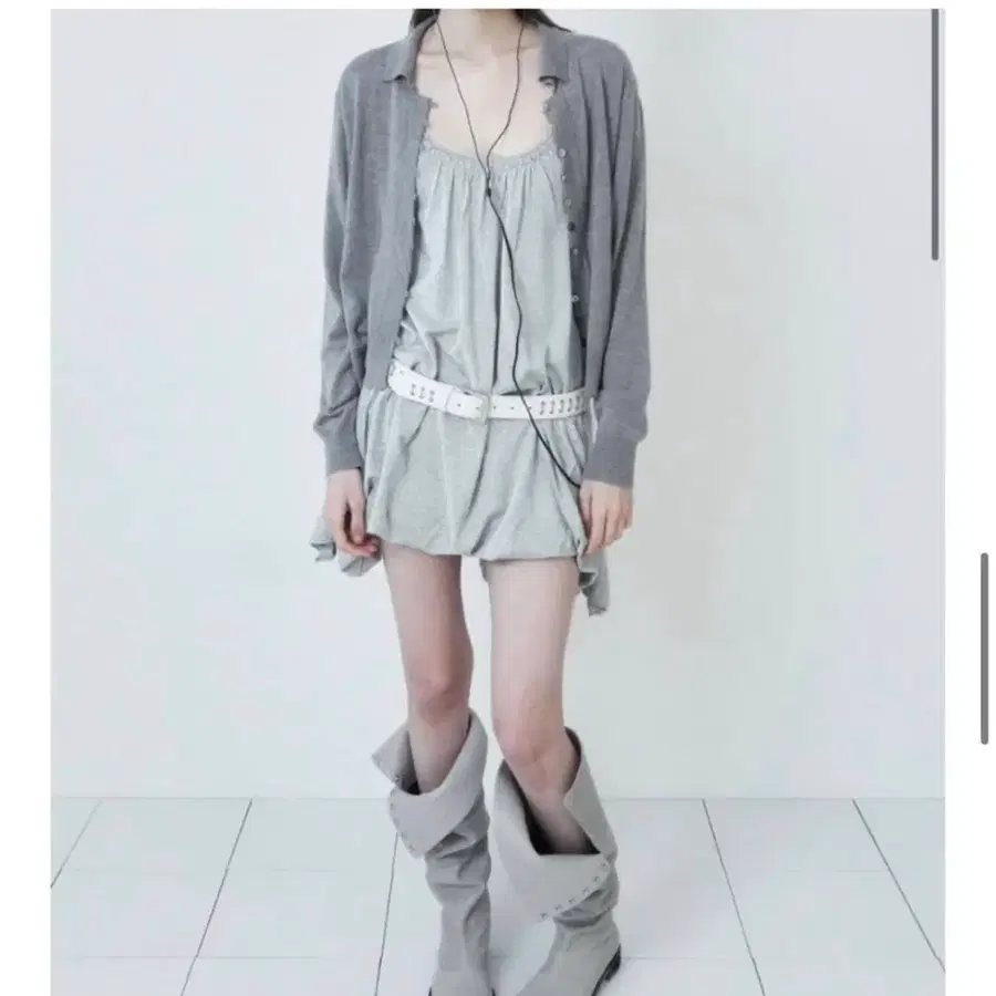 cerric Balloon Sleeveless Dress