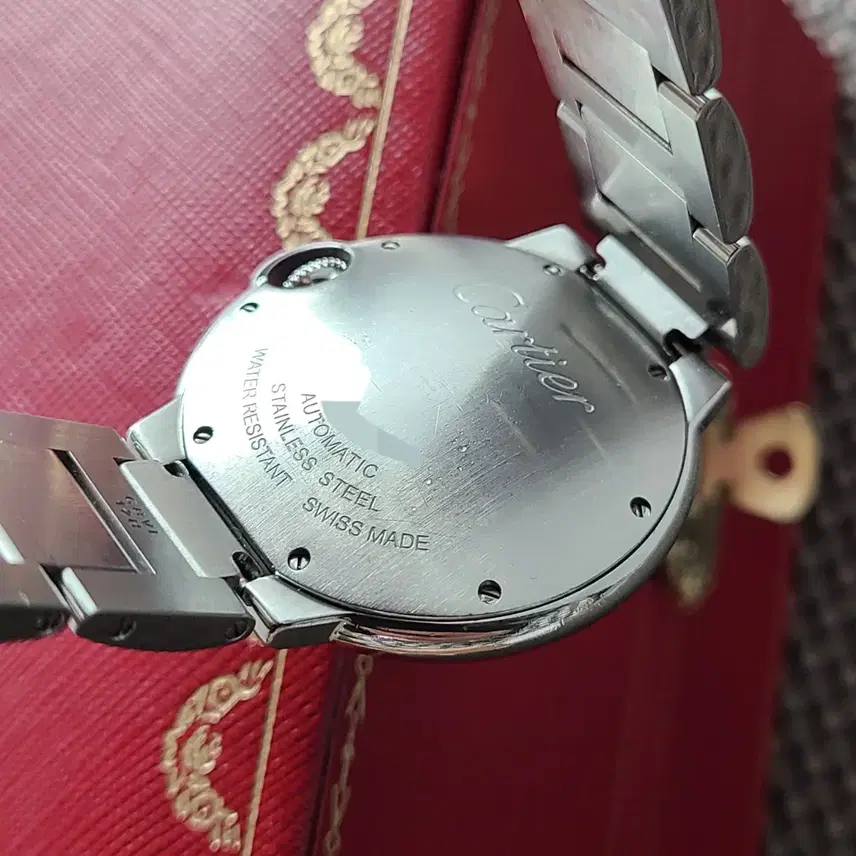 까르띠에 발롱블루 오토매틱 메탈 36mm 미듐사이즈 사진 5