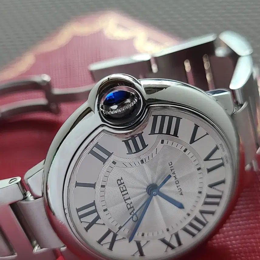 까르띠에 발롱블루 오토매틱 메탈 36mm 미듐사이즈 사진 8