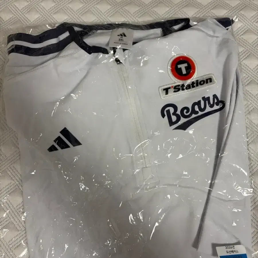 아디다스 두산베어스 2026 야구복 2XL