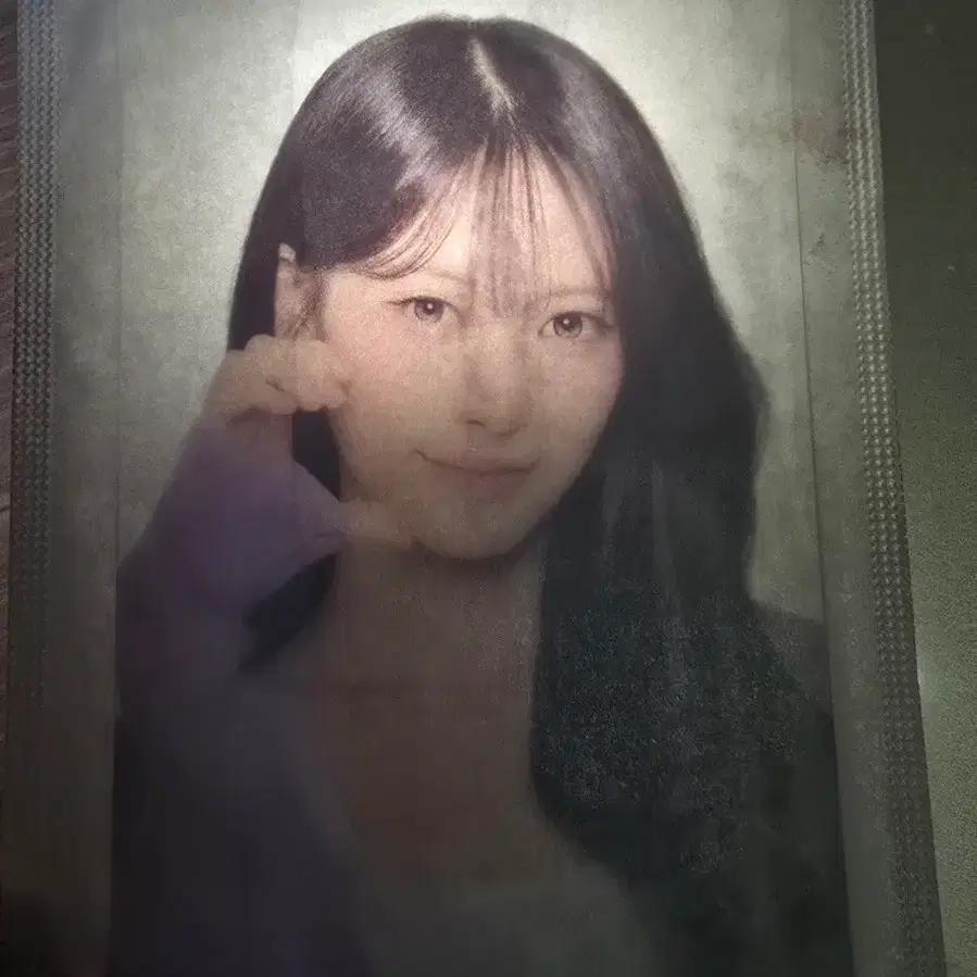 (미개봉) 리센느 cu 투명포토카드 리브 볼하트 리센느빵