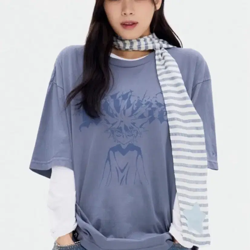 스파오 키르아 반팔티 새상품 s