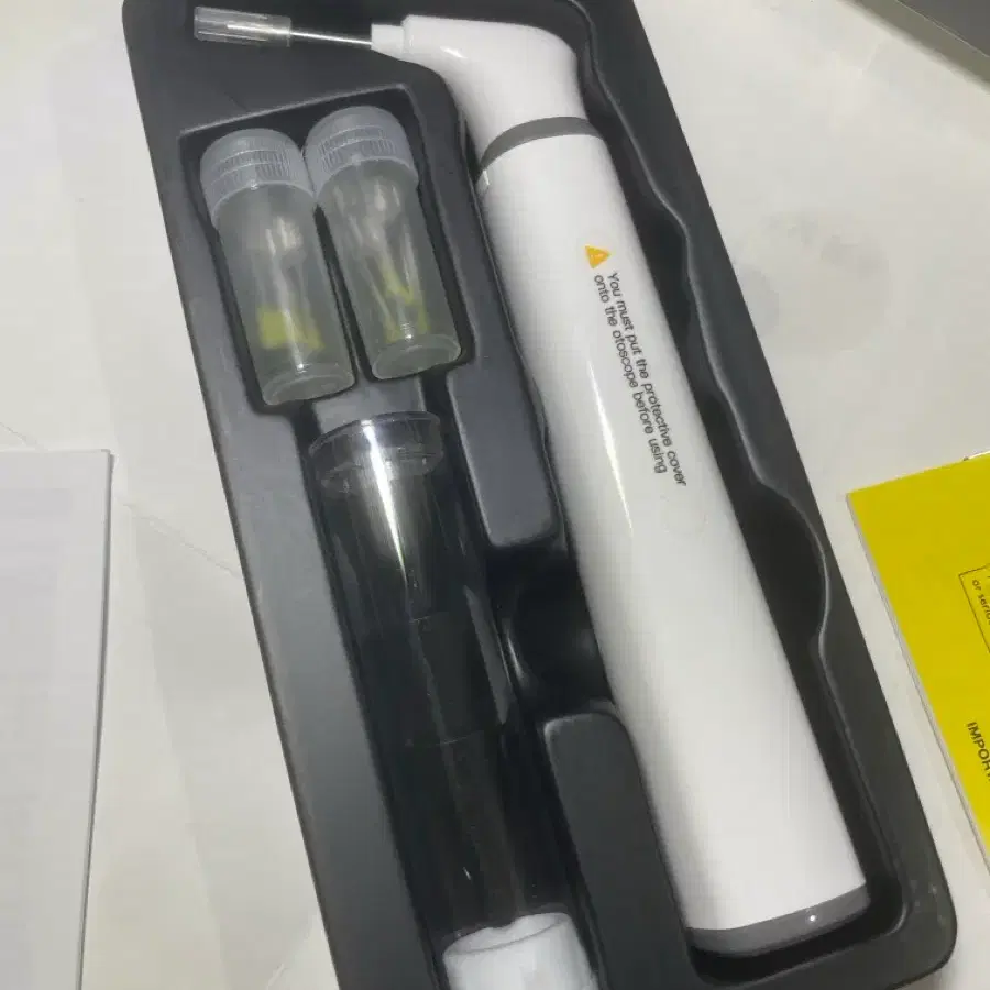 스마트 이어스코프 무선 귀이개 화이트