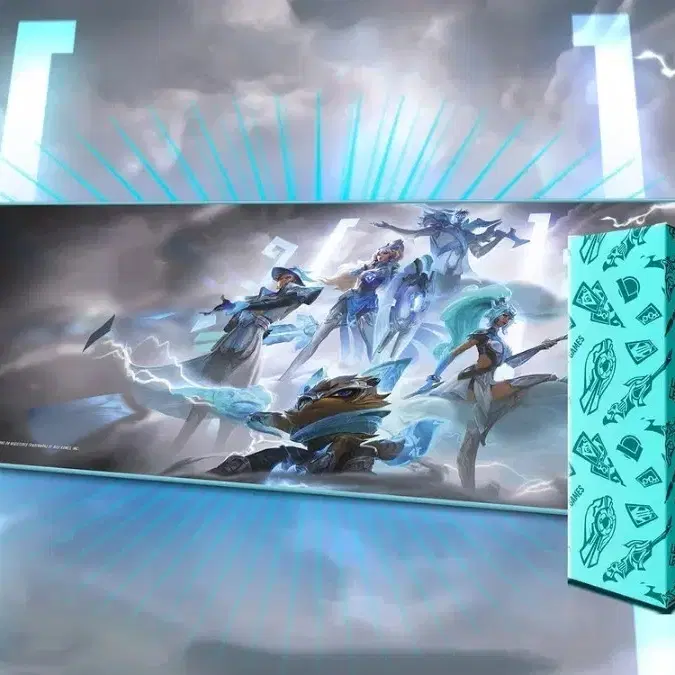 [미개봉] LoL 2020 롤드컵 담원 기아(DWG KIA) 우승 기념 공식 한정판 장패드 판매합니다
