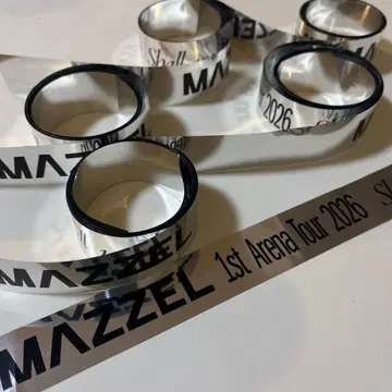 MAZZEL 1st Arena Tour 2026 은테이프 6개