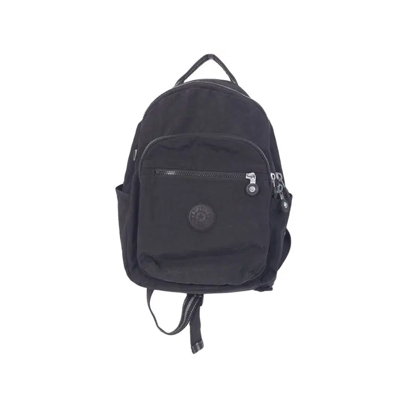 Kipling 블랙 나일론 데일리 백팩