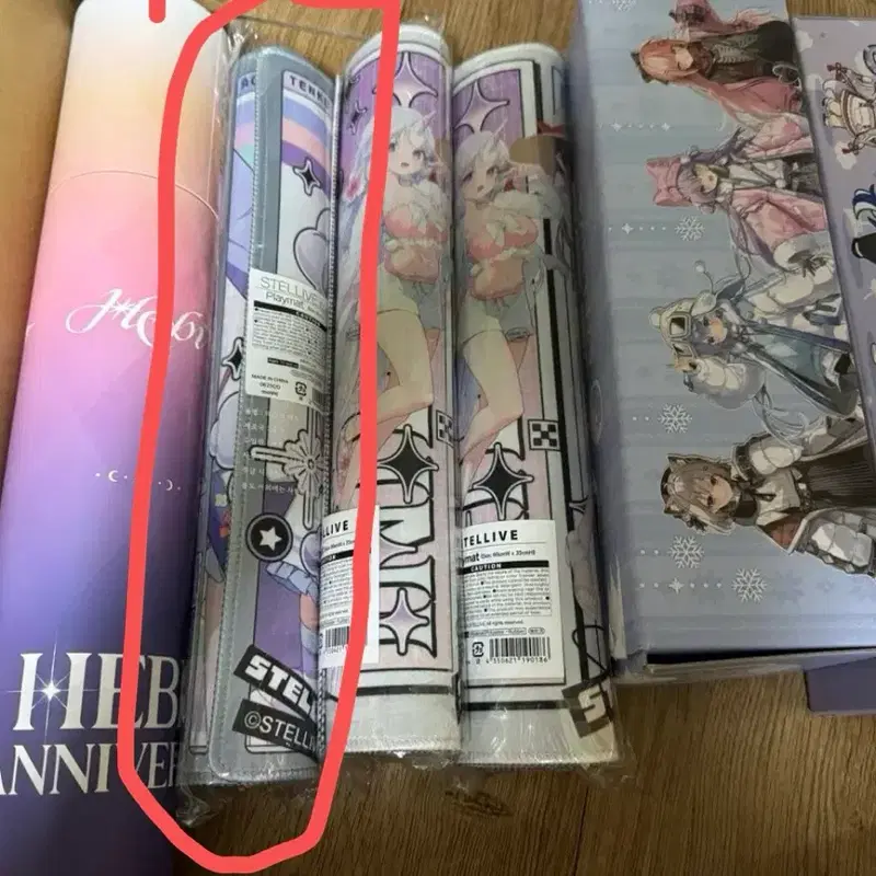 스텔라이브 클리셰 애니메이트 콜라보 장패드