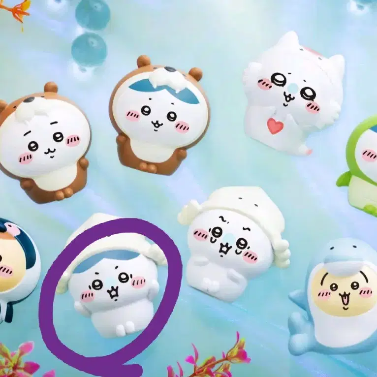 [미개봉] 치이카와 먼작귀 수족관 소프비 하치와레