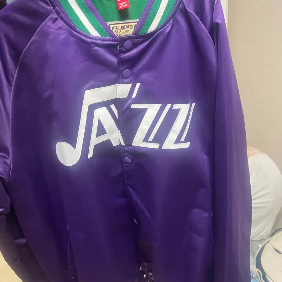 NBA 유타 재즈 미첼엔네스 스타디움 자켓 2XL