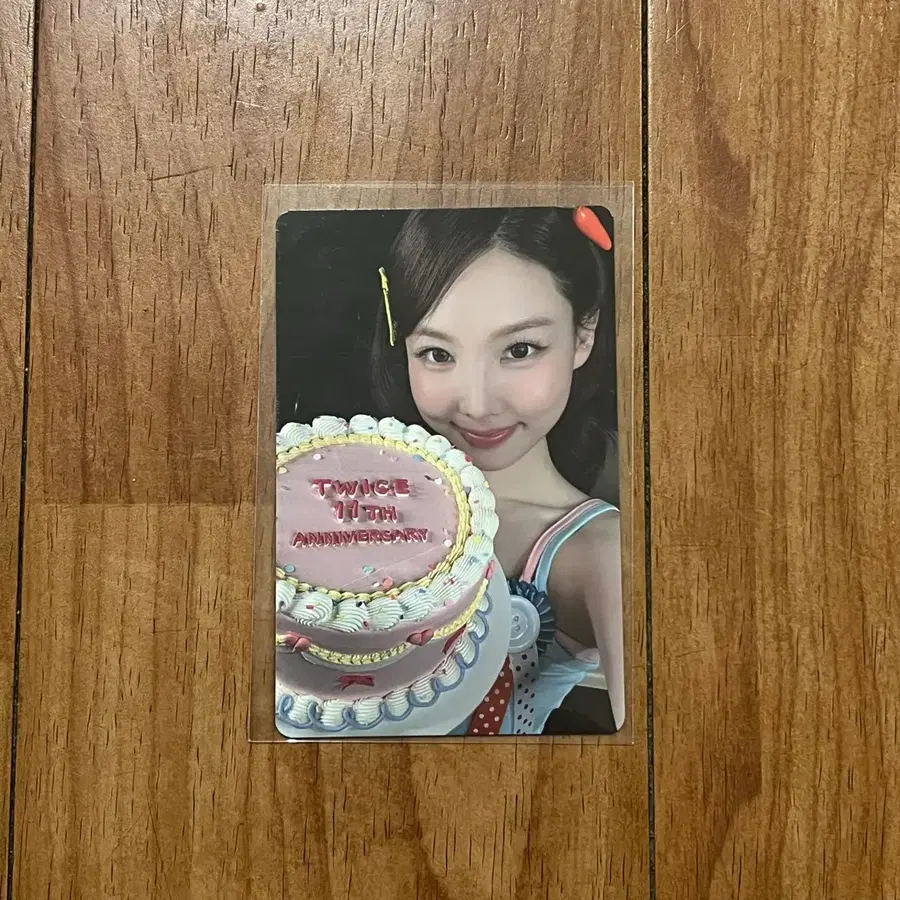 트와이스 TWICE 나연 11주년 팝업 4만원 포카