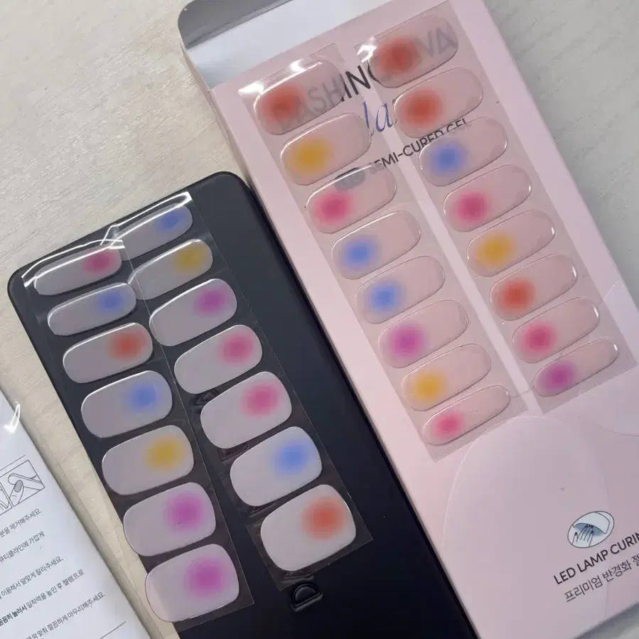 데싱디바 글레이즈 LED 반경화 젤네일 아이싱셔벗
