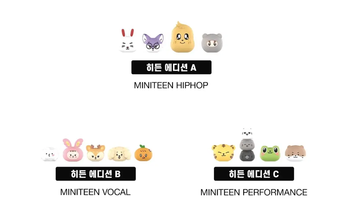 Pop Mart Seventeen Miniteen Secret A+B+C