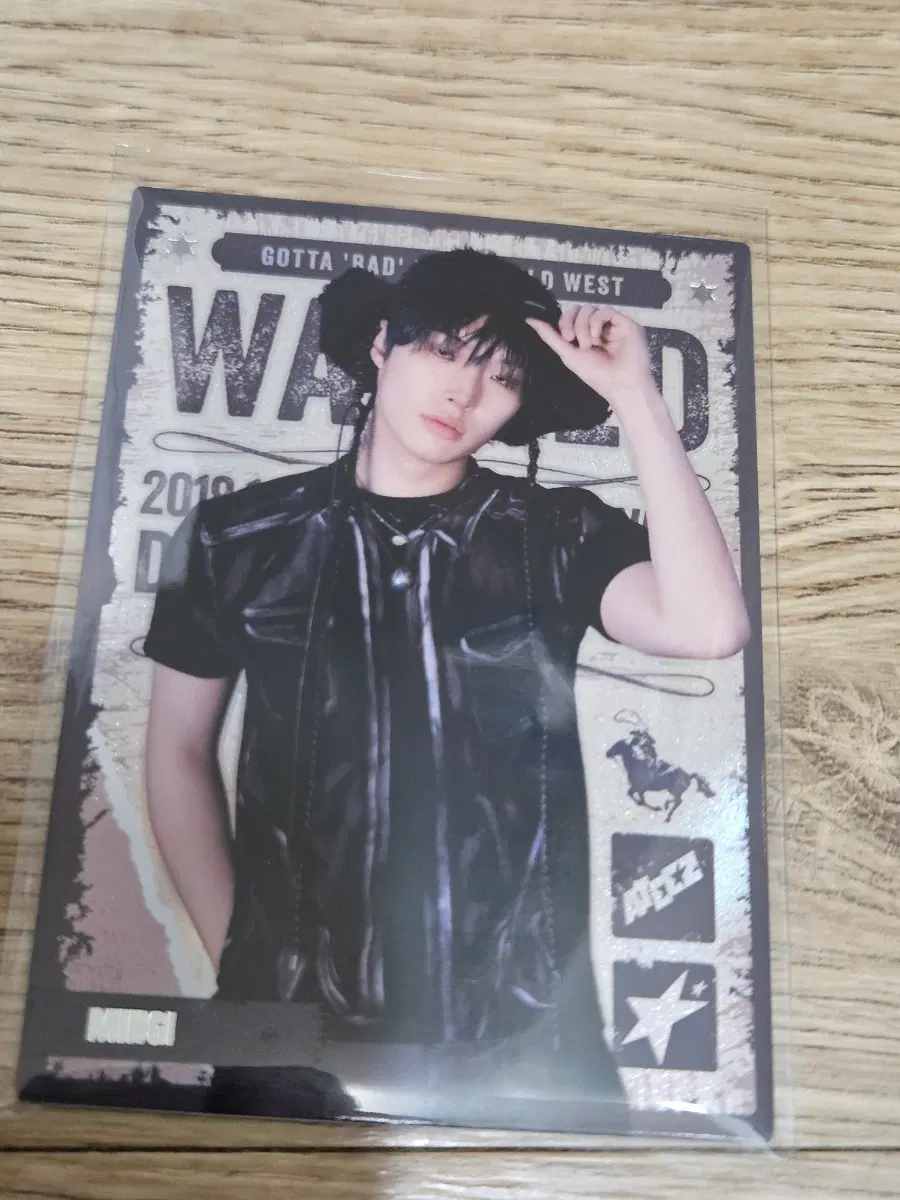 Tereca Ateez Mingi Wanted photocard