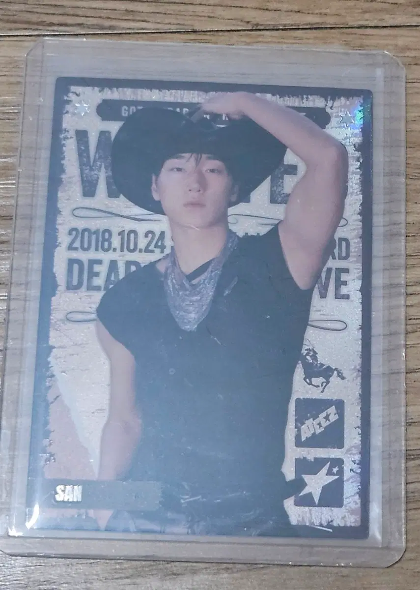 Tereca Ateez (ATEEZ) San SP WANTED Card