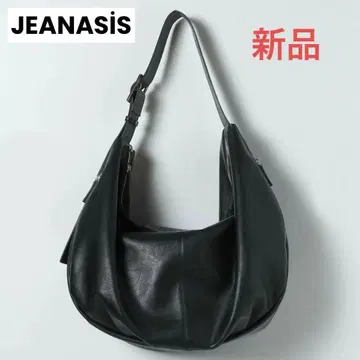 [ 새상품 ] JEANASIS 지나시스 소프트 인조 가죽 숄더백