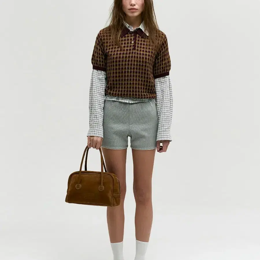 마지셔우드 소프트 토트 체스넛 누벅 SOFT TOTE_chestnut nubuck