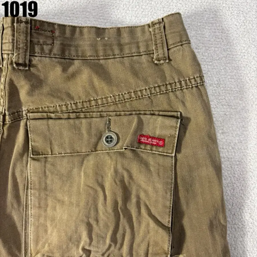 SHERI JEANS 카키색 카고바지 L