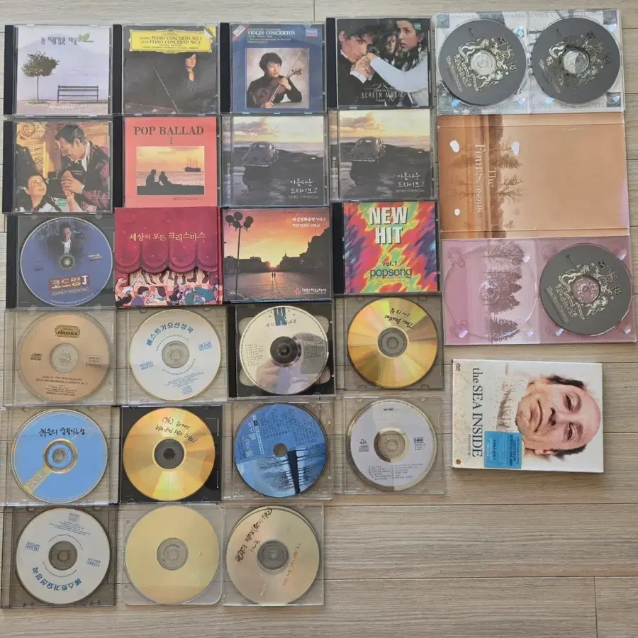 CD 앨범 다수 세트