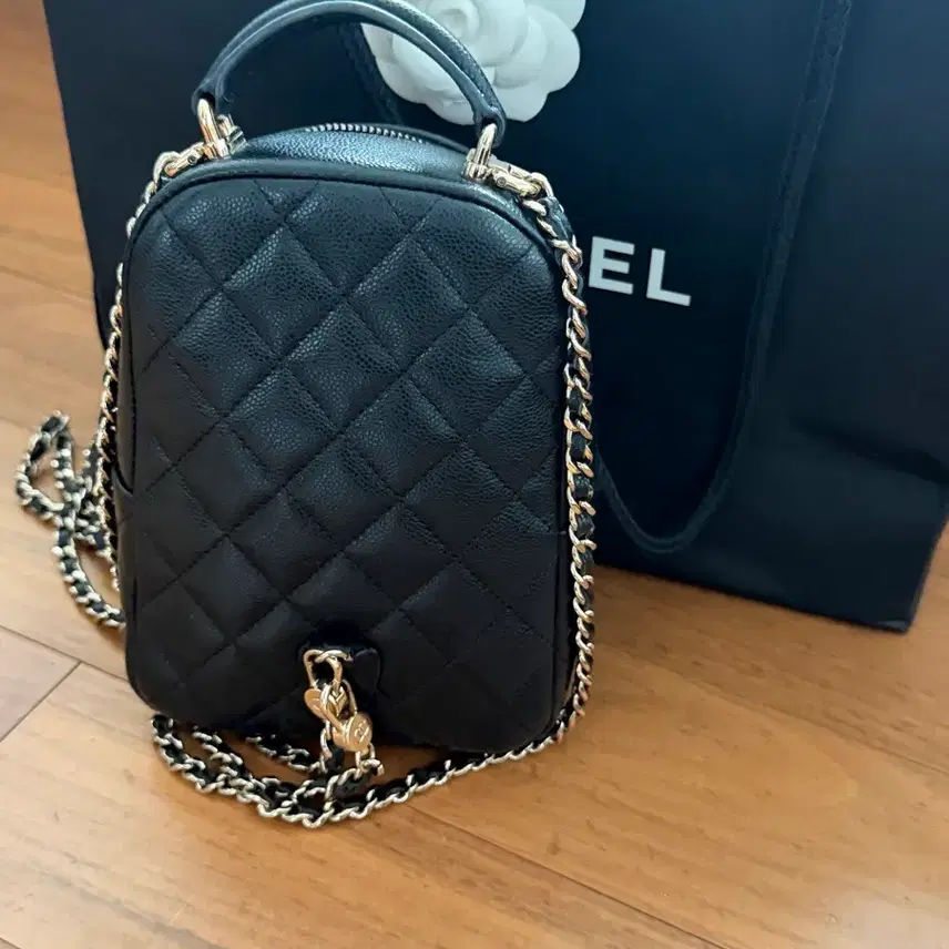 샤넬 캐비어 미니 백팩 사진 2