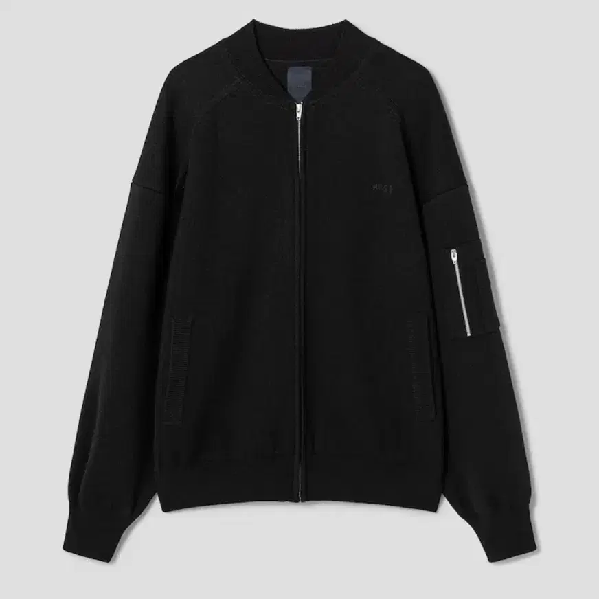 [L] 준지 25ss 니트 블루종