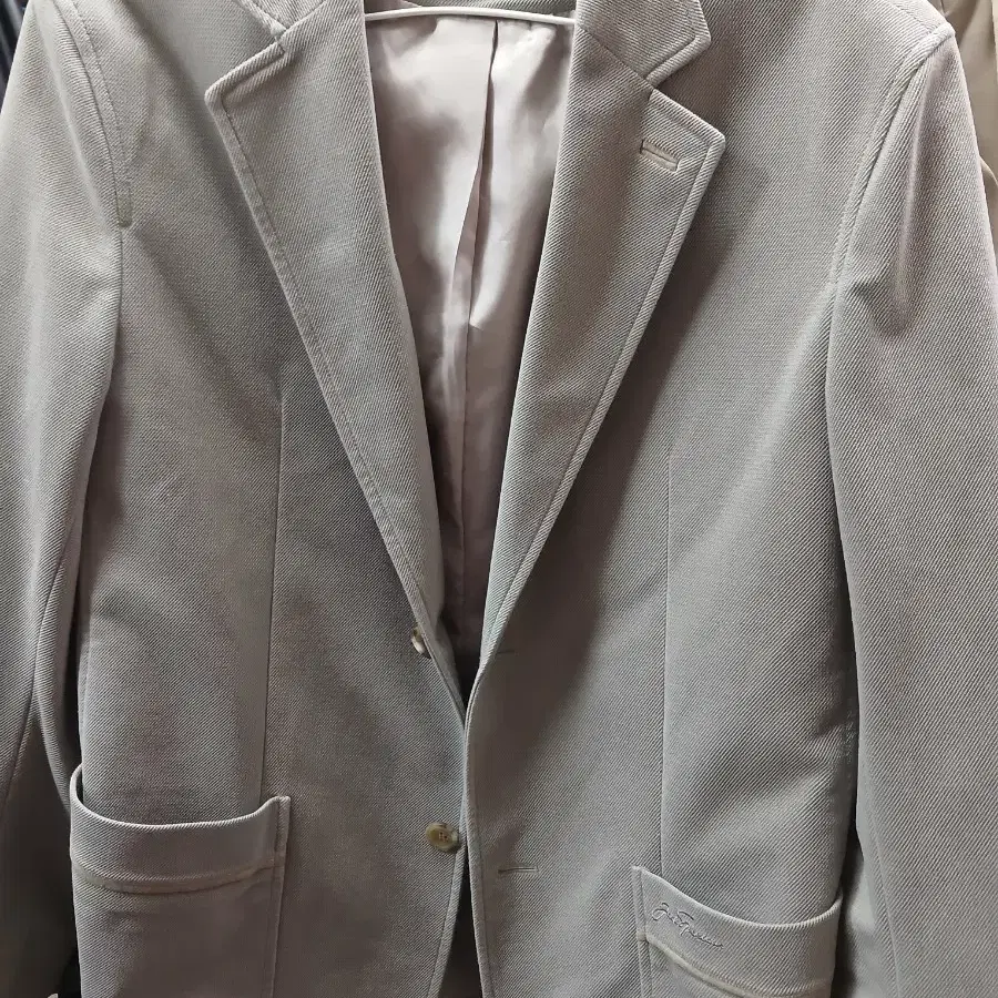 젠장 젠슨 남성 자켓 옅은 회색95