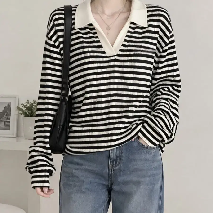 새상품 단가라 카라 골지티