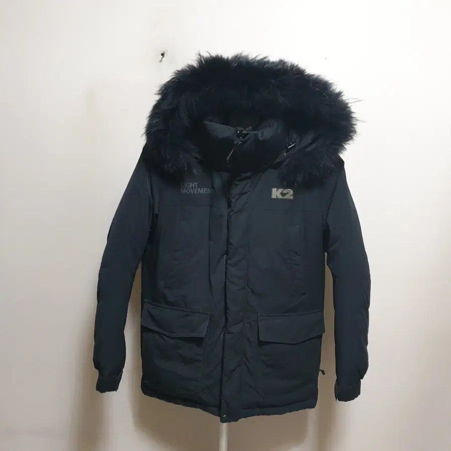 K2 거위털야상패딩점퍼/후드털/90-95