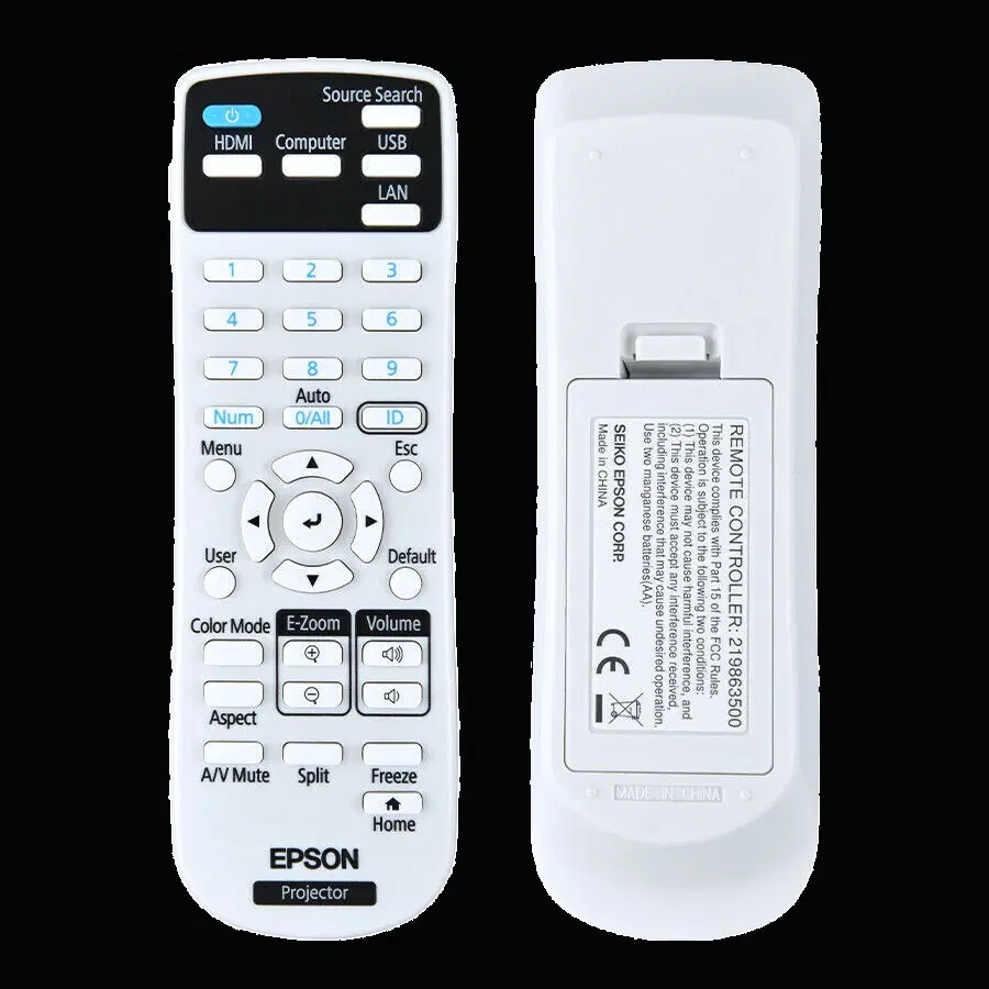 엡손 신형 빔프로젝터 리모컨 EB-X51 EB-992F EB-L200F