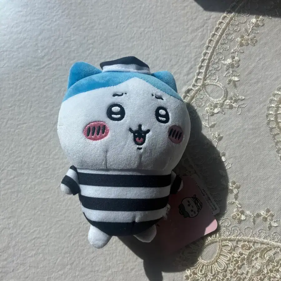 먼작귀(치이카와) 하치와레 죄수복 인형