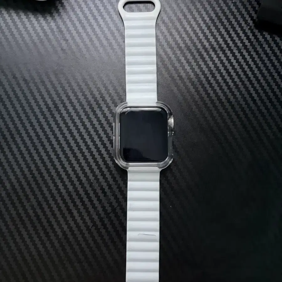 애플워치 SE3 40mm gps 배터리효율 100% 실버