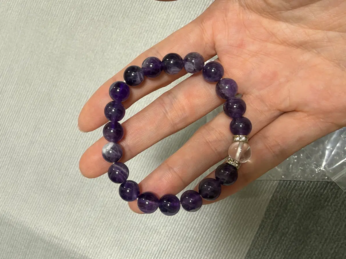 Natural amethyst bracelet new product