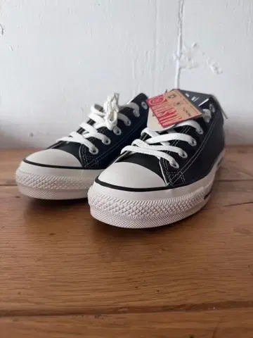 새상품 CONVERSE LEATHER ALL STAR OX 26.5cm