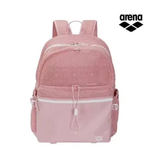 새상품))아레나 핑크 메쉬 백팩