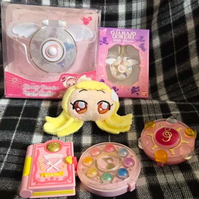 꼬마마법사 레미 오쟈마녀 도레미 하나탭 가챠 굿즈 set