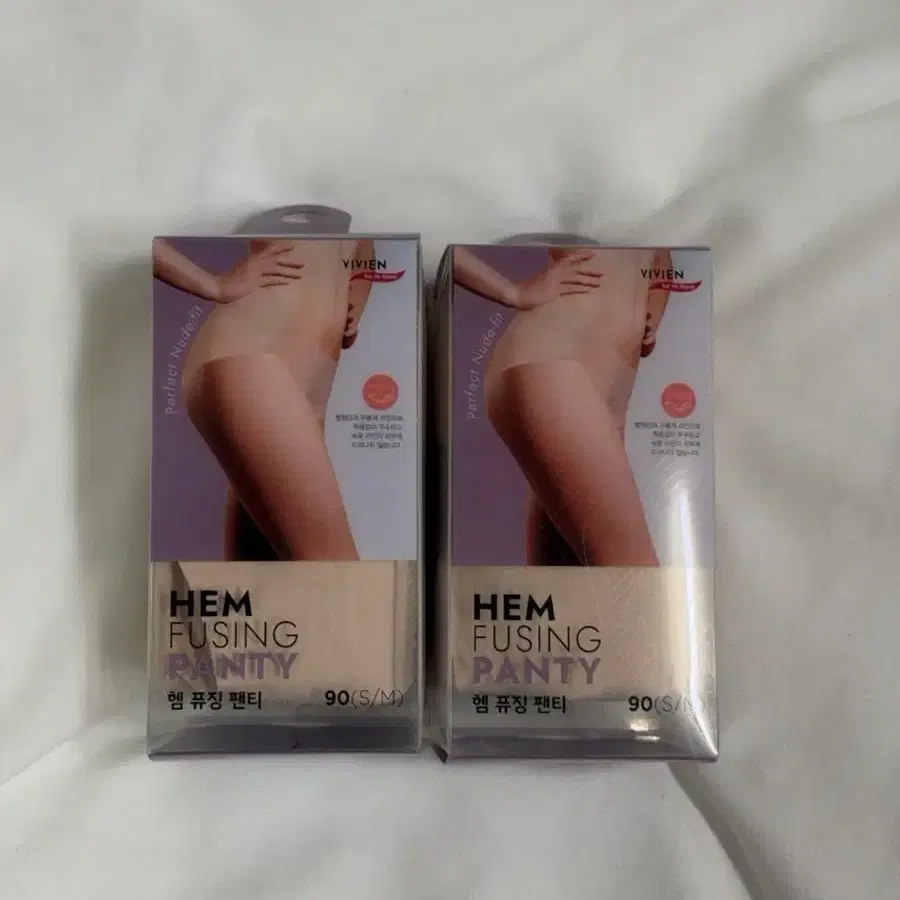 미개봉 | 비비안 헴 퓨징 팬티 90(S/M) 2개