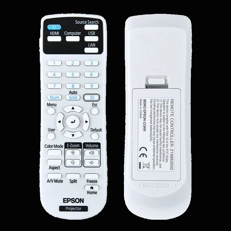 엡손 신형 빔프로젝터 리모컨 EB-X51 EB-992F EB-L200F