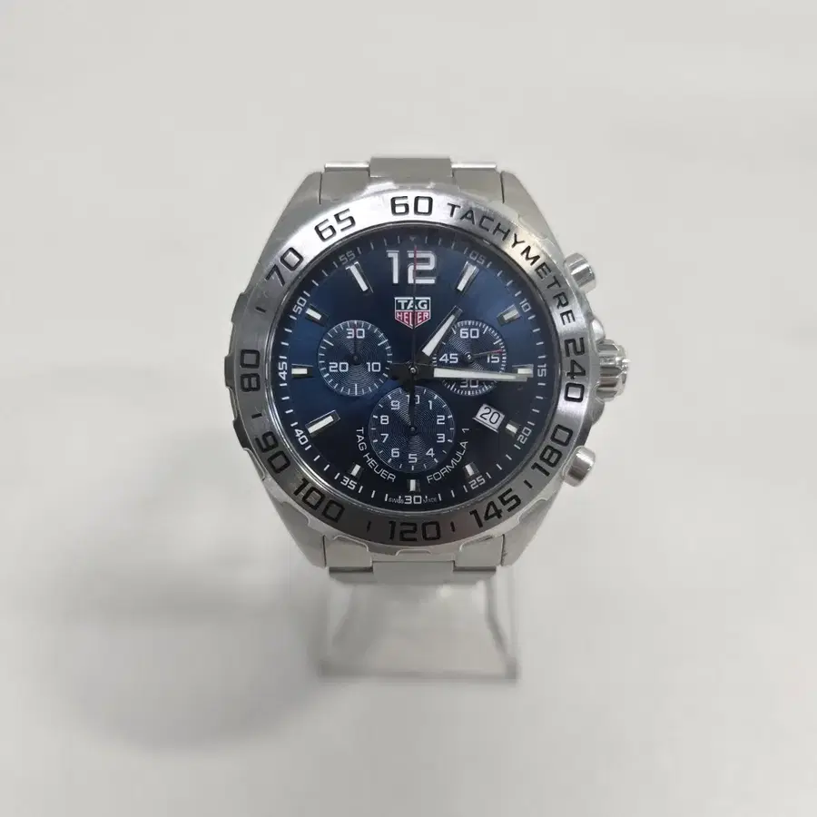 태그호이어 포뮬러1 크로노그래프 시계 43mm 청판