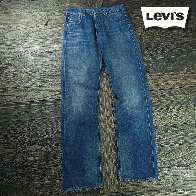리바이스 프리미엄 빅 E 셀비지 데님 팬츠 청바지 M23560