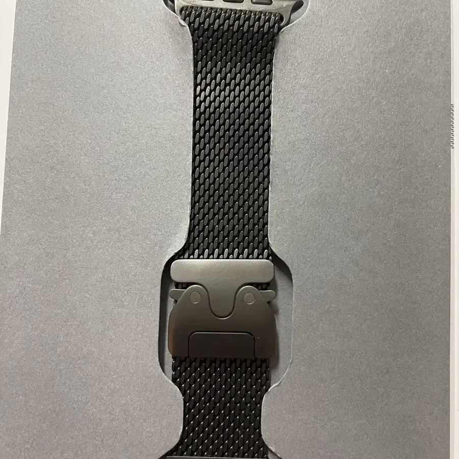 애플워치 티타늄 밀레니즈루프 블랙 49mm S SSS급