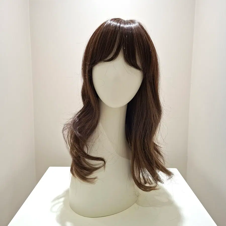 미디움 투톤 S컬 통가발