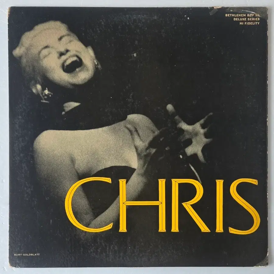 Chris Connor - CHRIS LP ( 1956년 미국 BETHLEHEM, 초반 레드 라벨, Mono )