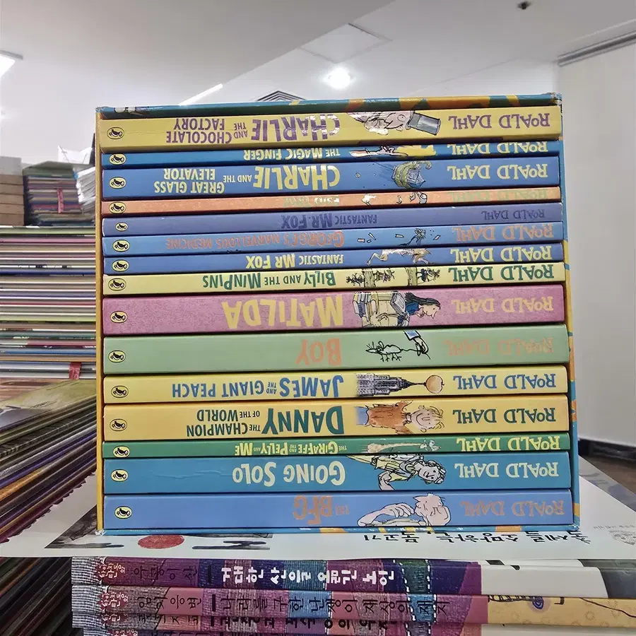 로알드 달 시리즈 Roald Dahl / Puffin 15권 세트 영어원서 중고책