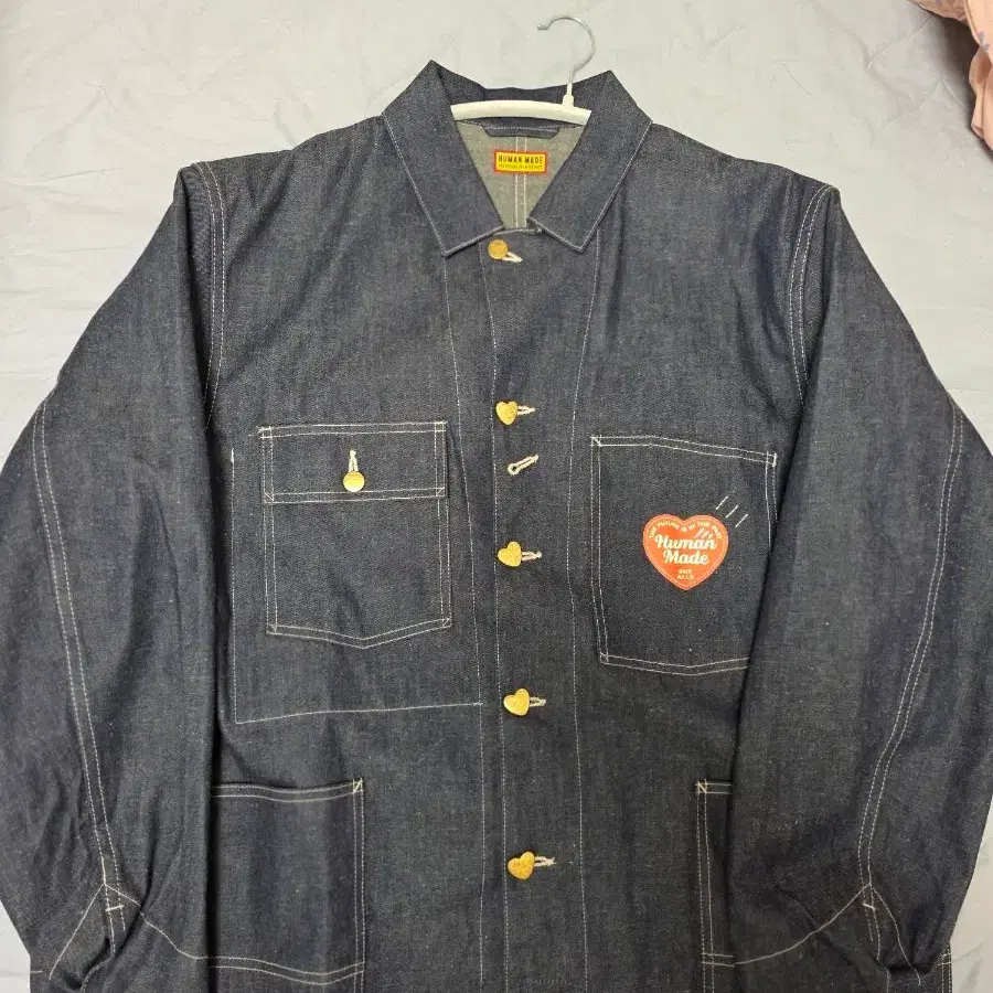 휴먼메이드 데님 자켓