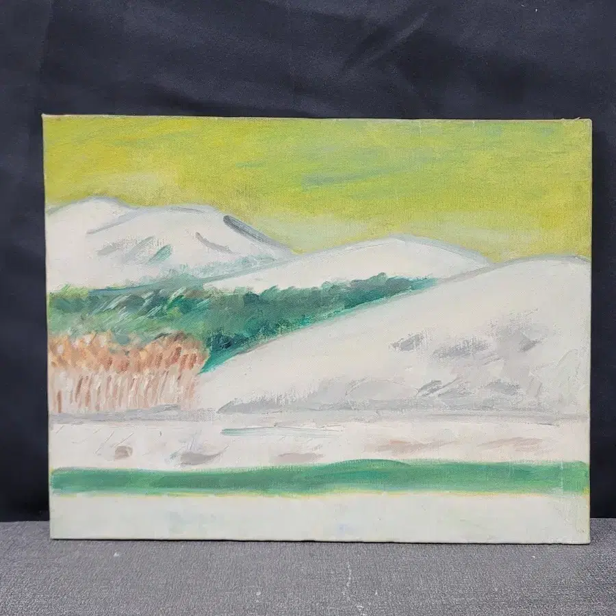 유화그림 설산 6호