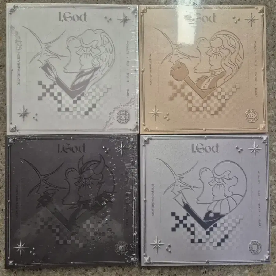 엑스러브 I GOT 미개봉 4종 앨범 SET