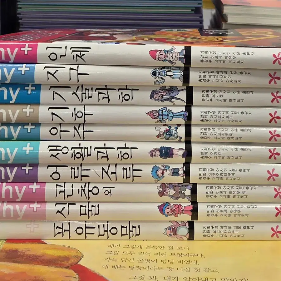 Why? 플러스 예림당 10권 세트 어린이책 중고책