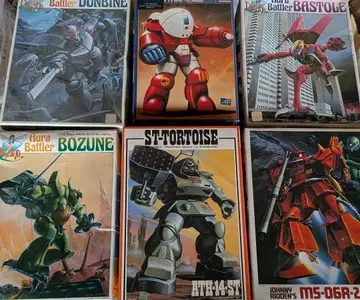 BANDAI, 군제 산업, 일본 선라이즈, 타츠노코 프로 묶음 프라모델